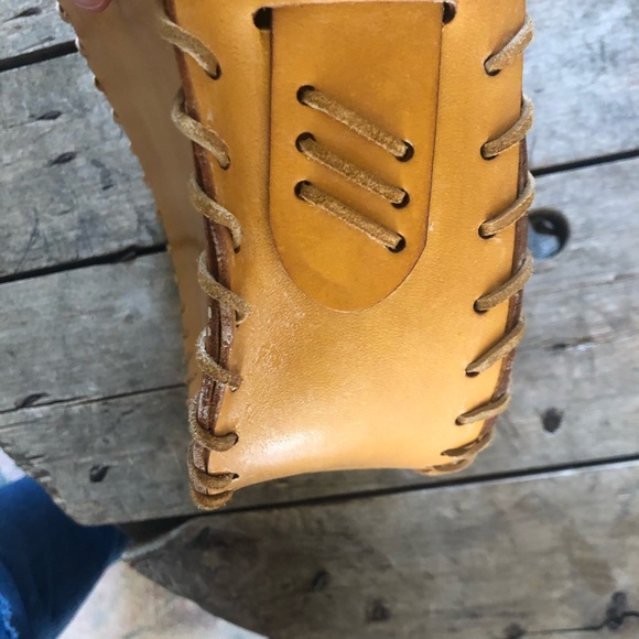 Vintage handmade leather bag - Picture 5 of 5